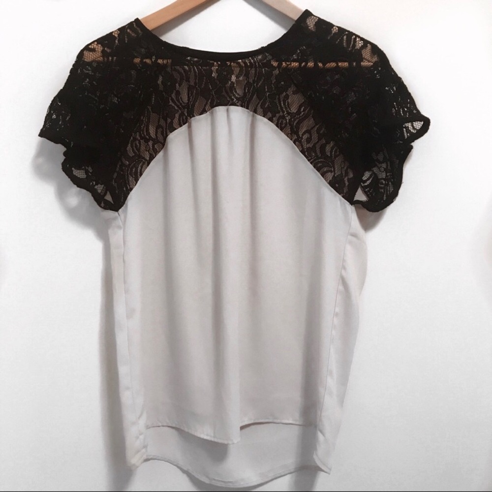 Anthropologie Maeve Penumbra Lace Blouse-XS EUC - Picture 2 of 6